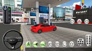 New Bus Parking Area in 3D Driving Class - Car Game Android Gameplay @AKCGAMING84140