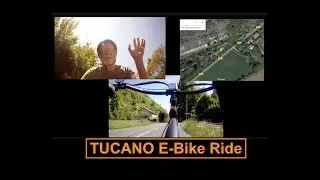 Tucano Monster E-bike ride in France - Prof Simon