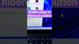 Исправление отсутствующей кнопки &laquo;Сон&raquo; или &laquo;Гибернация&raquo; в Windows 11