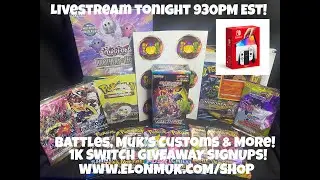 1K NINTENDO SWITCH GIVEAWAY STARTS! MUK ON THE MOON BATTLES! GIVEAWAYS! #Pokemon