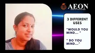 AEON - SPOKEN ENGLISH TIPS 3 DIFFERENT USES 