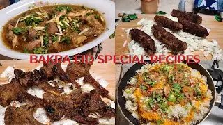 4 Amazing Bakra Eid Special Recipes| Mutton Recipes| Beef Recipes| Eid ul Adha| AQ Recipes