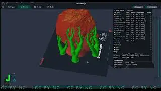 3D Model in Slicer Software (Open Source / CC Licensed Video)