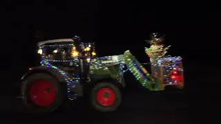 🚜🚜 „Trecker fahr´n „🚜🚜 Die 1. Lichterfahrt im Landkreis Stade am 07.12.2024 - hier: #Helmste