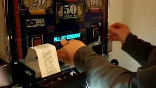 S2000 JCM Bill Acceptor, printer tickets and more, Barcrest Top Dollar