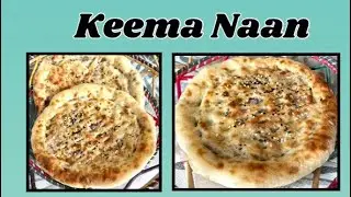 Qeema Naan Recipe||Naan Recipe at home||No oven Naan||Eid special