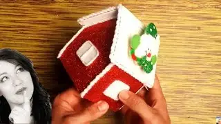 🎄✨ 🌲CASITAS Navideñas de Cartón  / 🌲Casitas de cartón Navideñas / Christmas cardboard houses