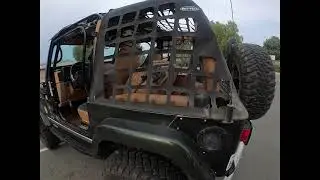 Smittybilt top and Bimini top review for Jeep Tj