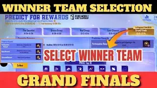 GRAND FINALS TEAM SELECTION PUBG MOBILE | PREDICT FOR REWARD GRAND FINAL TEAM | PMGC MATCHES