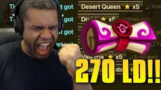 270+ LD SUMMONING SESSION - INSANE LUCK!! (Summoners War)