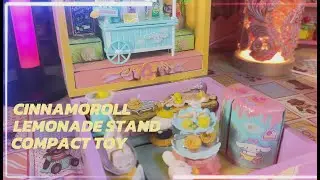 【Cinnamoroll in a BOX】Re-ment &times; Cinnamoroll Lemonade Stand Compact Toy DIY & Unboxing
