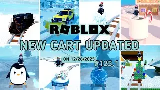 Roblox | Create a Cart Ride | New Carts Updated on 12/26/2025 #125.1
