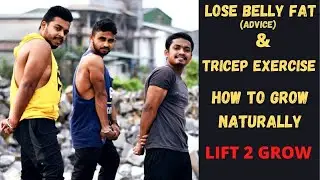 BEST TRICEPS EXERCISE FOR EVERYONE [ LIFT 2 GROW ] #Tricepexercise#buildnaturally#growfaster