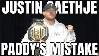 Justin Gaethje: WHAT Was Paddy's Mistake?  | UFC 324