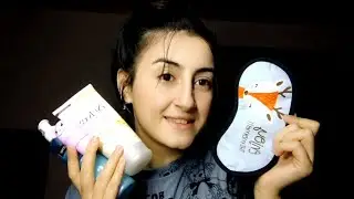 ASMR | Səni yatmağa hazırlaşdırıram | dəri təmizliyi roleplay | ağız səsləri💦 | Azərbaycanca ASMR