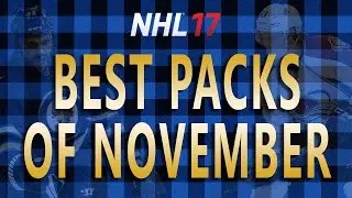 NHL 17 HUT MY BEST PACKS OF NOVEMBER (INSANE LUCK)