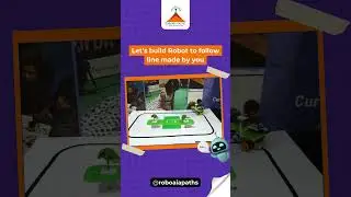 🚗✨ Let&rsquo;s build a robot that follows your path! #roboaiapaths #robotics #futureengineers #robotlife