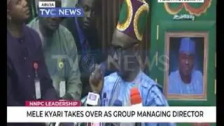 Mele Kyari takes over as NNPC Group Managing Director