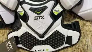 Обзор наплечника STX Cell V для лакросса