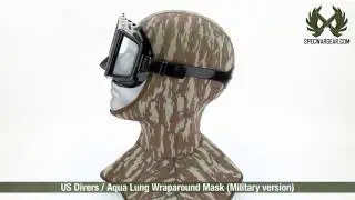 US Divers / Aqua Lung Wraparound Mask (Military version)