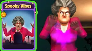 Scary Teacher 3D | Прохождение игры miss T Spooky Vibes (iOS Android)