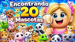 Encontramos 20 MASCOTAS En Roblox