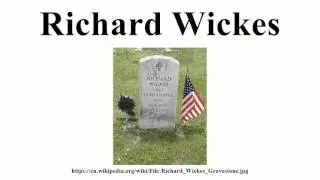 Richard Wickes