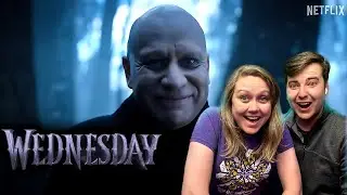 Uncle Fester Is Showing Up In #WednesdayAdams #reaction #Unclefester