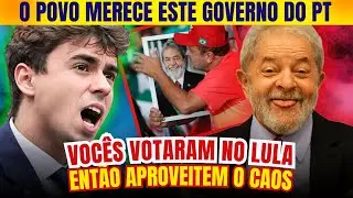 Nikolas DETONA: O Povo Merece Esse Governo do PT!