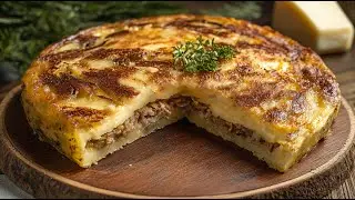 Лучше любой запеканки: рецепт фриттаты с начинкой из картофеля! Просто и невероятно вкусно!