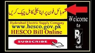HESCO Online Bills Duplicate Download | HESCO Bill Calculation | Hyderabad Electricity Bill 2024