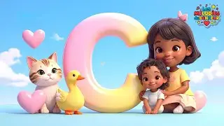 Lettre C – Chanson de l’alphabet pour enfants 🎶 | Apprendre la lettre C !