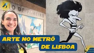Arte no Metr&ocirc; de Lisboa: um museu subterr&acirc;neo a cada esta&ccedil;&atilde;o!