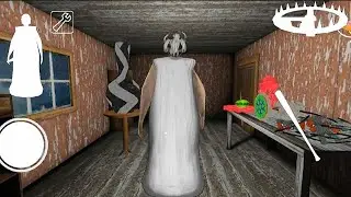 Granny and playing on granny house horror game play granny house escape
