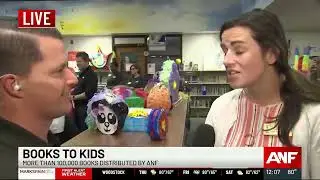 ANF distributes books to Gwinnett elementary school for 'Books to Kids'