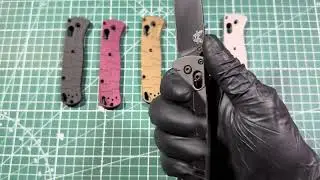 Titanium scales for Benchmade Bugout 535 from Lex Custom International @LexCustomInternational