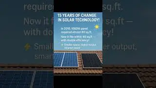 ⚡ Solar Power Revolution: 15 Years of Change!&rdquo;