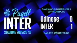 [PAGELLINTER] Serie A 2025/26 | 21. Giornata | Udinese-INTER 0-1
