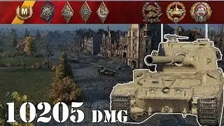 World of Tanks / FV215b (183) ..10205 Dmg