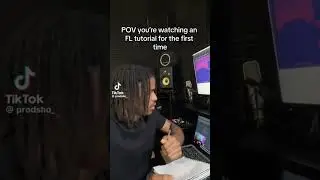 Watching an fl studio tutorial for the first time😂😂#viralvideo #beatmaking #flstudio #tutorial