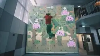 ValoClimb Augmented Climbing Wall - Interactive Fun & Fitness - Supplied by iActive Tech