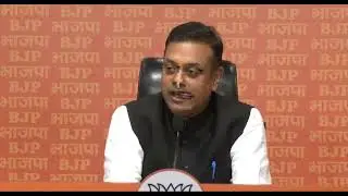 BJP&rsquo;s Sambit Patra Talks to Media at Delhi HQ #bjp #sambitpatra  #pressconference