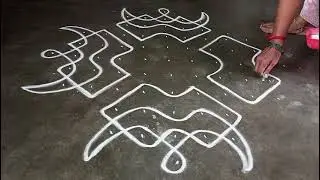 11*9²*5²*1 kambi kolam #kambikolams #sikkukolam #easykambikolam