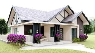 SMALL HOUSE DESIGN | 10X10 METERS | 3 BEDROOM