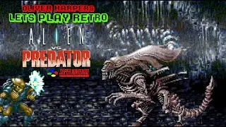 ALIEN VS PREDATOR (SNES) - Let's Play Retro