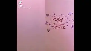 Draw this in your style by peachdolli on TikTok