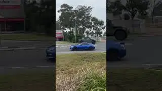 Subarus leaving a car meet , Hills Subaru Crew