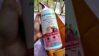 Mamaearth onion shampoo and Mars translucent seeting powder..!! #shortvideo #unboxing