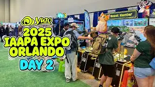 IAAPA Expo 2025 Orlando &ndash; Day 2 Highlights | Yuto Games Arcade Machines Booth 109