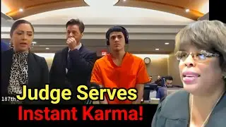Судья отбывает моментальную карму